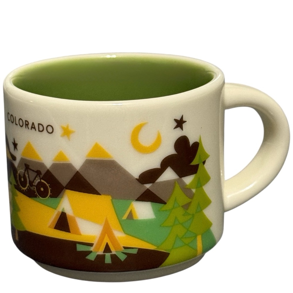 Starbucks Colorado You Are Here Collection MINI 2 oz Ceramic Mug